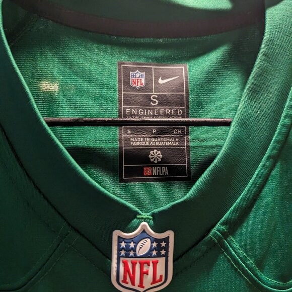 Jalen Hurts Kelly Green Alternate Game Player Jersey - Picture 3 of 4